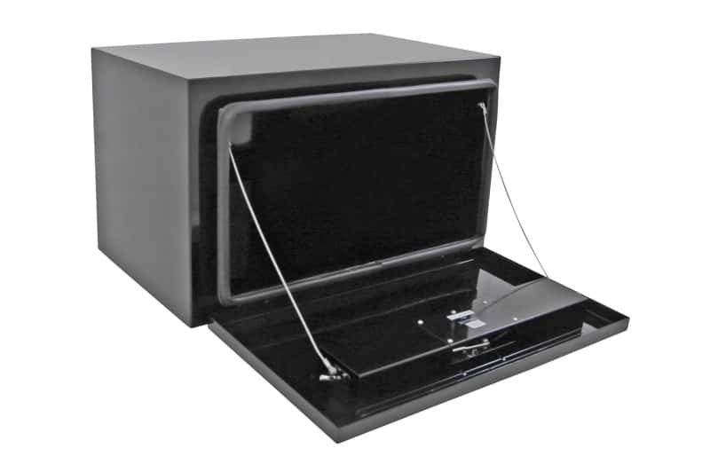 Dee Zee — Dee Zee Universal Tool Box - HD Underbed Black Steel 18X18X30
ToolBxTrkBedUnderBed - view 2