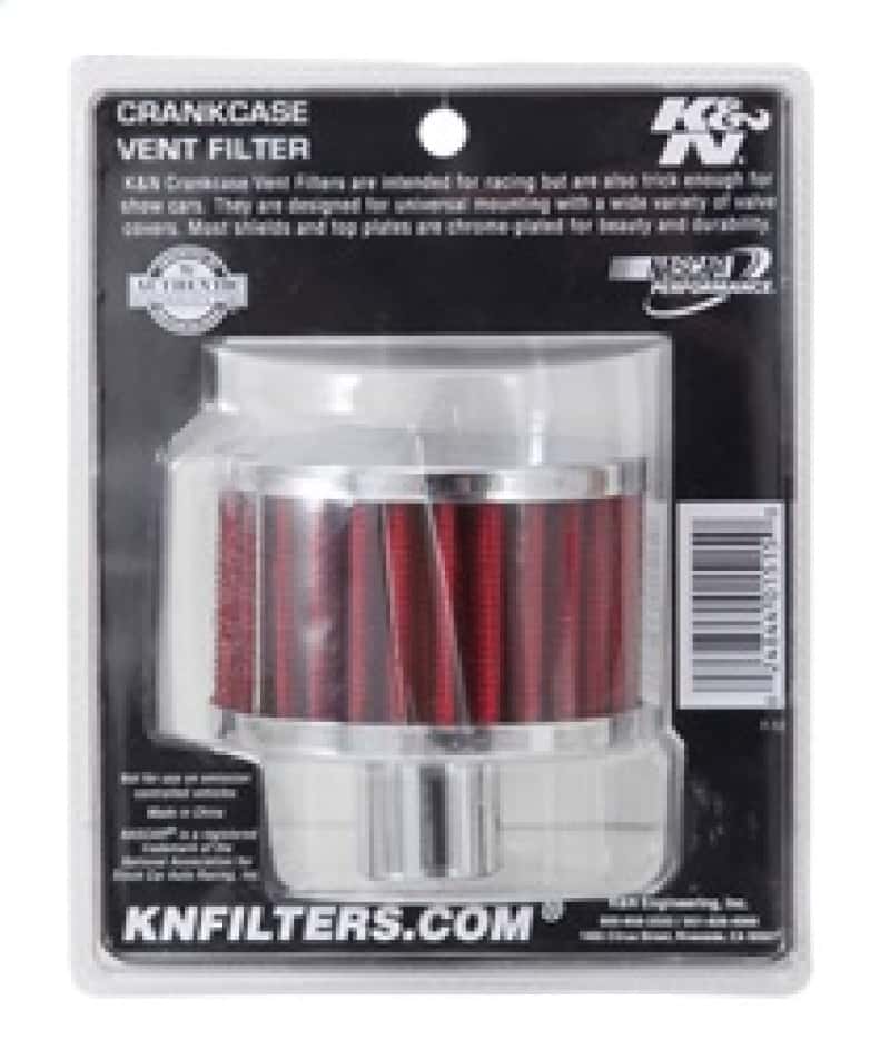 K&N Engineering — K&N Filter 1in Vent  3in Diameter 2in Height
Vent Air Filter/Brea
Vent Air Filter - view 6
