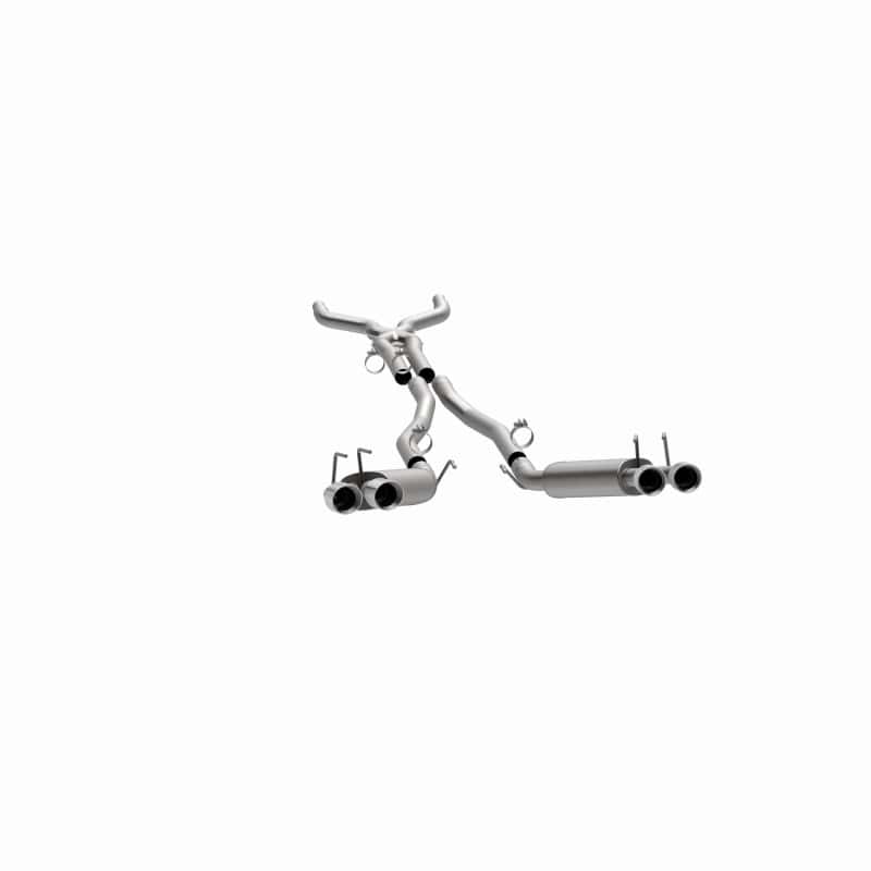 Magnaflow — MagnaFlow 13 Chevy Camaro V8 6.2L S/C Quad Split Rear Exit Cat Back Perf Exhaust
Cat-Back - view 19