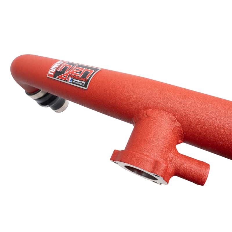 Injen — Injen 21-23 Ford Bronco 2.7L V6 (TT) EcoBoost SES Intercooler Pipes - Wrinkle Red - view 6