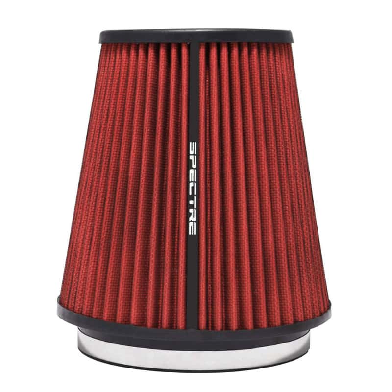 Spectre — Spectre HPR Conical Air Filter 6in. Flange ID / 7.719in. Base OD / 8.5in. Tall - Red
Spectre Conical Filt
Conical Filter - view 2