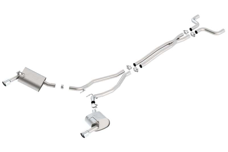 Borla — Borla 14-15 Camaro 3.6L V6 Single Split Rear Exit Touring Catback Exhaust
Cat-Back System
ExhstSysKt - view 2