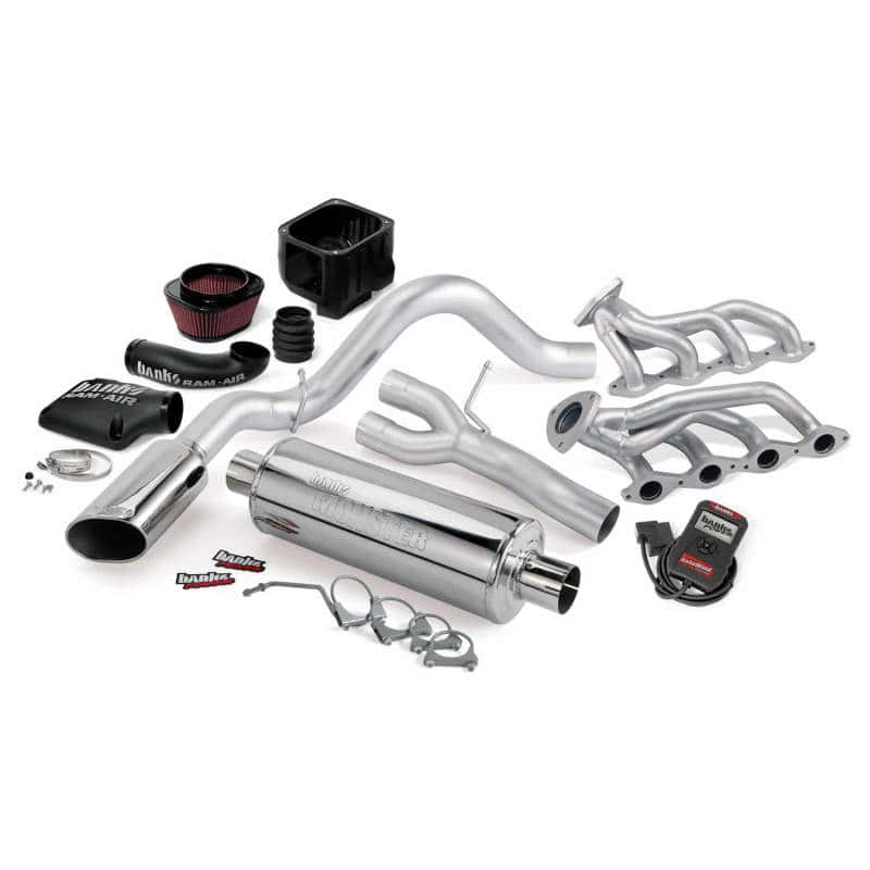 Banks Power — Banks Power 99-01 Chev 4.8-5.3L 1500-SCSB PowerPack System non-A/I
Performance System - view 3
