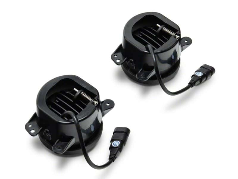 Raxiom — Raxiom 07-23 Jeep Wrangler JK & JL Axial Series Tri-Bar LED Fog Lights- Amber
Lights - view 8