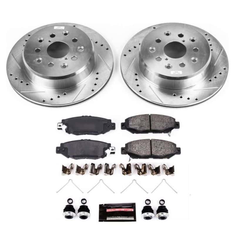 PowerStop — Power Stop 93-97 Lexus GS300 Rear Z23 Evolution Sport Brake Kit - view 1