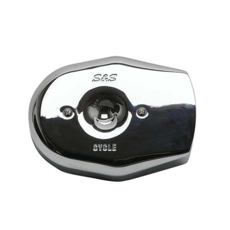 S&S Cycle — S&S Cycle 08-16 Touring/16-17 Softail Models Stealth Air Cleaner Kit w/ Chrome Tribute Cover - view 2