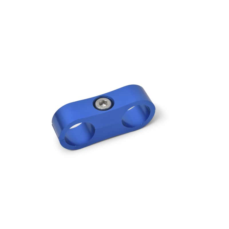 Russell — Russell Hose Separator For -10 Braided Hose Blue Anodize (2 Pack) - view 3