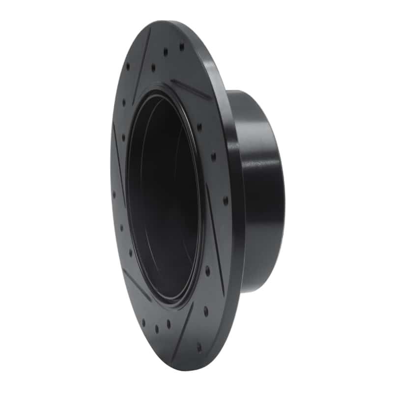 R1 Concepts — R1 61-91 Mercedes-Benz 220 Rear Right Drilled & Slotted Black Brake Rotor
R1 Brake Rotor Drill - view 4