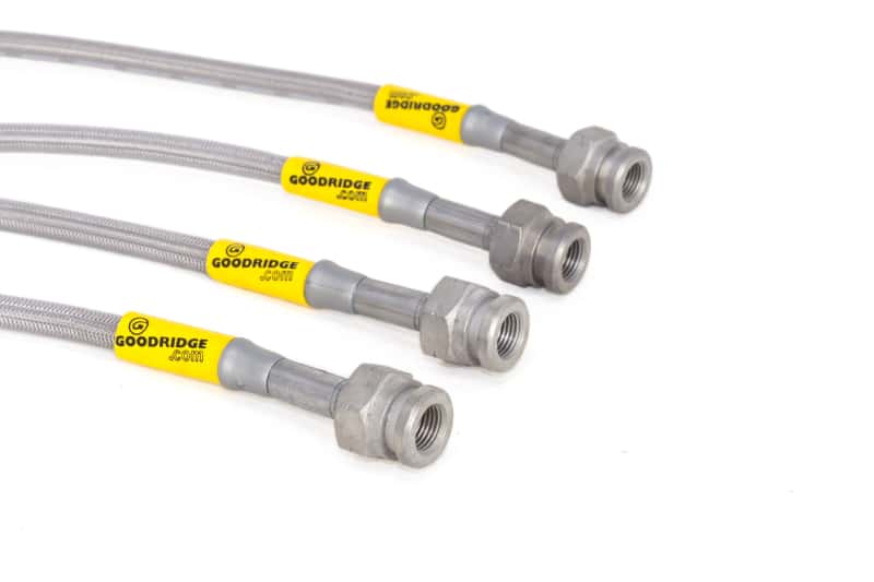 Goodridge — Goodridge 04-13 Mazda 3/Mazdaspeed3 Stainless Steel Brake Line Kit
Brake Hose Kit - view 3