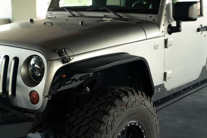 DV8 Offroad — DV8 Offroad 07-18 Jeep Wrangler JK Slim Fender Flares
Jeep Fender Flares - view 7