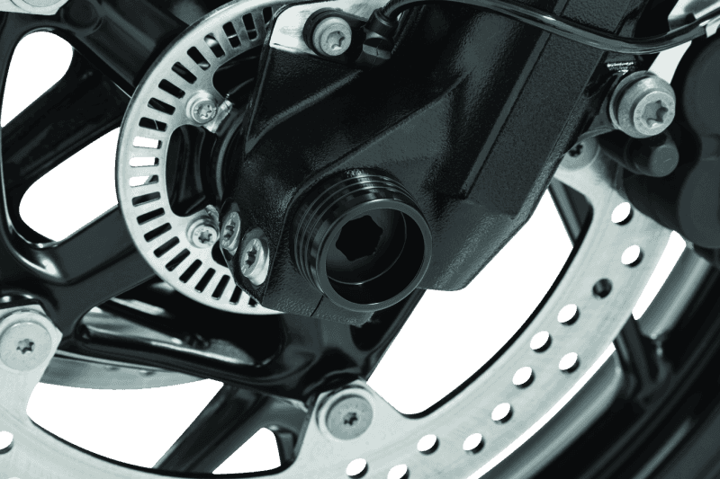 Kuryakyn — Kuryakyn Lodestar Front Axle Slider Black - view 2