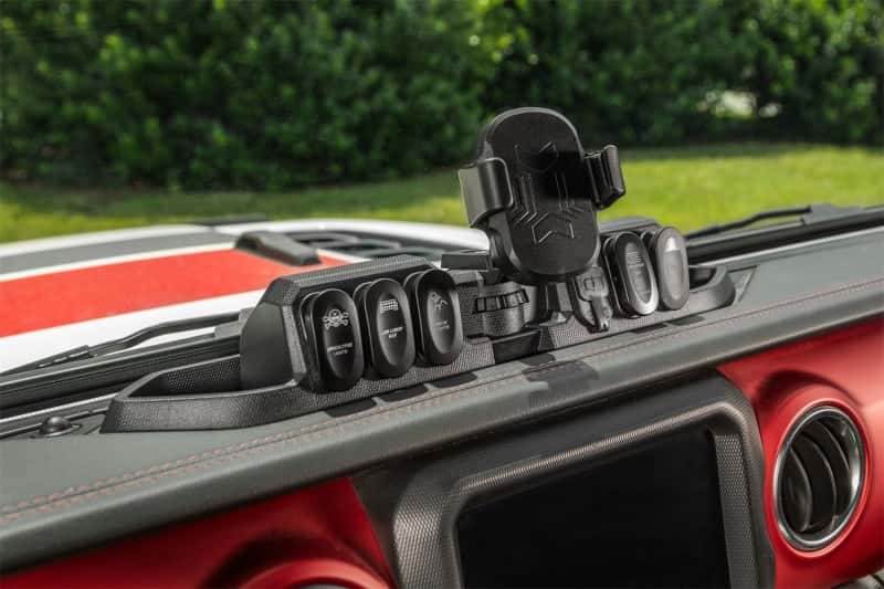 Rugged Ridge — Rugged Ridge 18- 22 Jeep Wrangler JL/ 20-22 Gladiator Eclipse Sun Shade Black Hard Top- Black
Cell Phone Holder
OFFROAD_INTERIOR - view 6