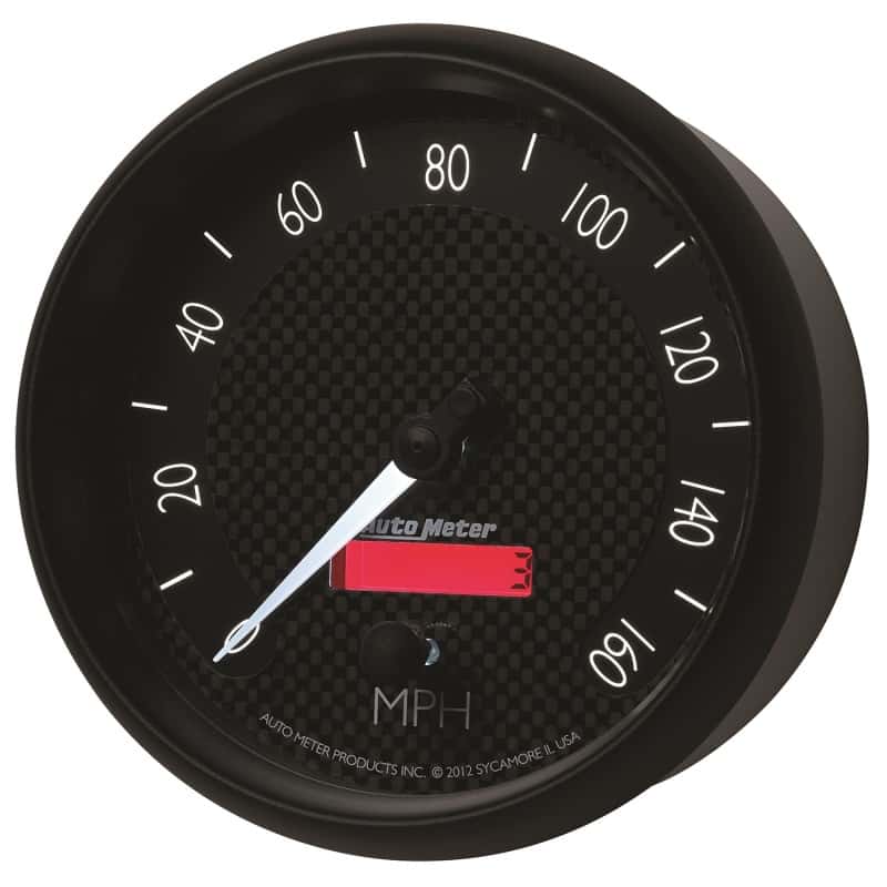 AutoMeter — Autometer GT Series 5in In Dash 0-160 MPH Electronic Programmable Speedometer
5" SPEEDO, 160 MPH, - view 9