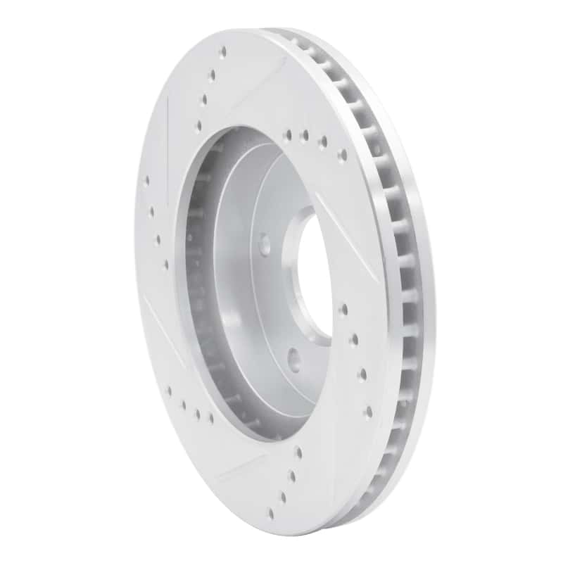 R1 Concepts — R1 1997-2005 Chevrolet S10 Front Right Drilled & Slotted Silver Brake Rotor
R1 Brake Rotor Drill - view 4