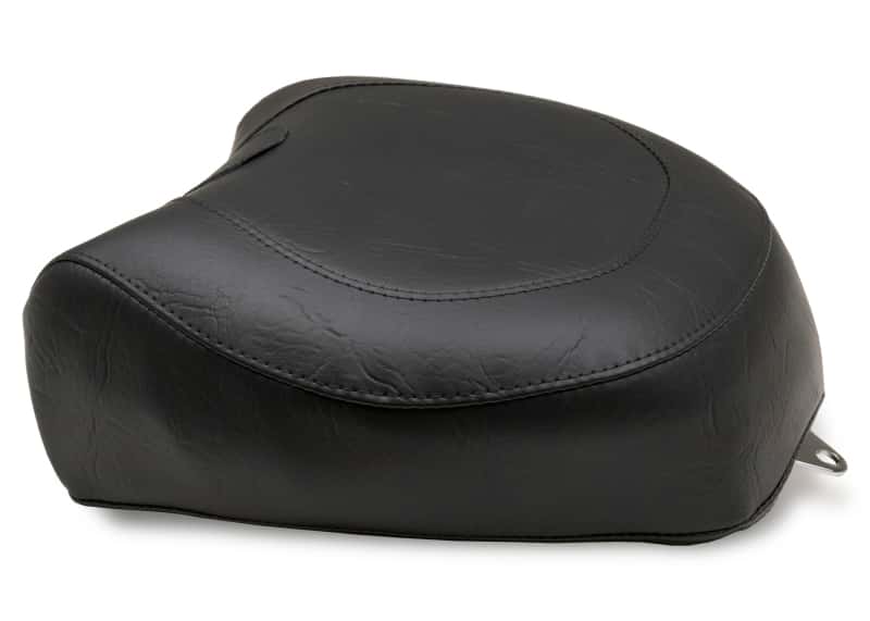 Mustang Motorcycle — Mustang 06-17 Harley Dyna Wide Touring Recessed Passenger Seat - Black - view 1