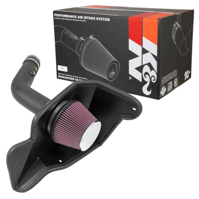 K&N Engineering — K&N 15-17 Ford Mustang 3.7L V6 F/I Performance Intake Kit
Performance Air Inta
Air Intake System - view 7