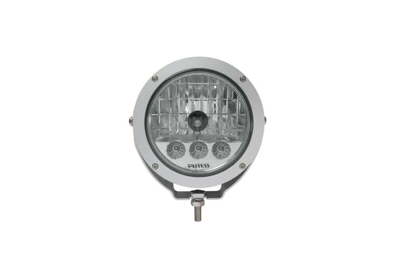 Putco — Putco HID Lamp w/3 LED DayTime Running Lights - 6in Silver Housing w/ Clear Lens HID Off Road Lamps
Offroad/Racing Lamp - view 2
