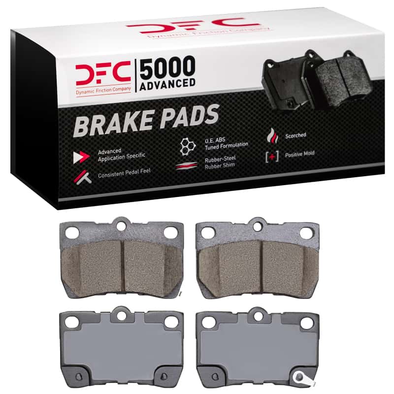 DFC — DFC 06-13 Lexus IS350 Rear 5000 Advanced Ceramic Brake Pads
DFC Brake Pad Set - view 1