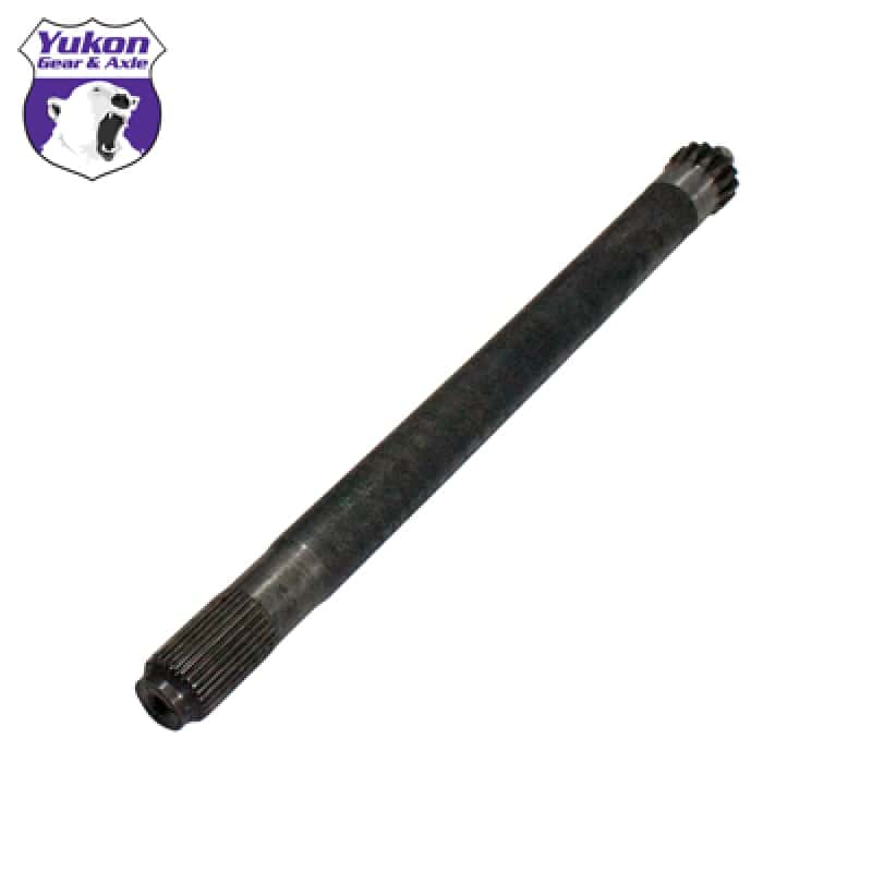 Yukon Gear & Axle — Yukon Gear Rplcmnt Axle For Dodge Dana 44 18.94in 15Spline & 30Spline Extreme Inner Disconnect Axle
Axle - Front RH 
Axle-Front RH - view 1