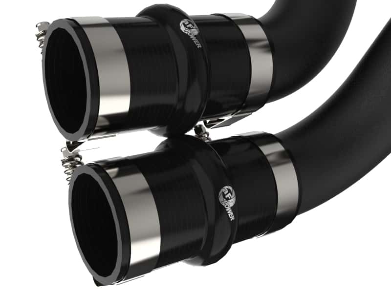 aFe — aFe BladeRunner 21-22 Ford F-150 Ecoboost V6-3.5L(tt) Aluminum Hot and Cold Charge Pipe Kit Black
Charge Pipe Kit - view 6
