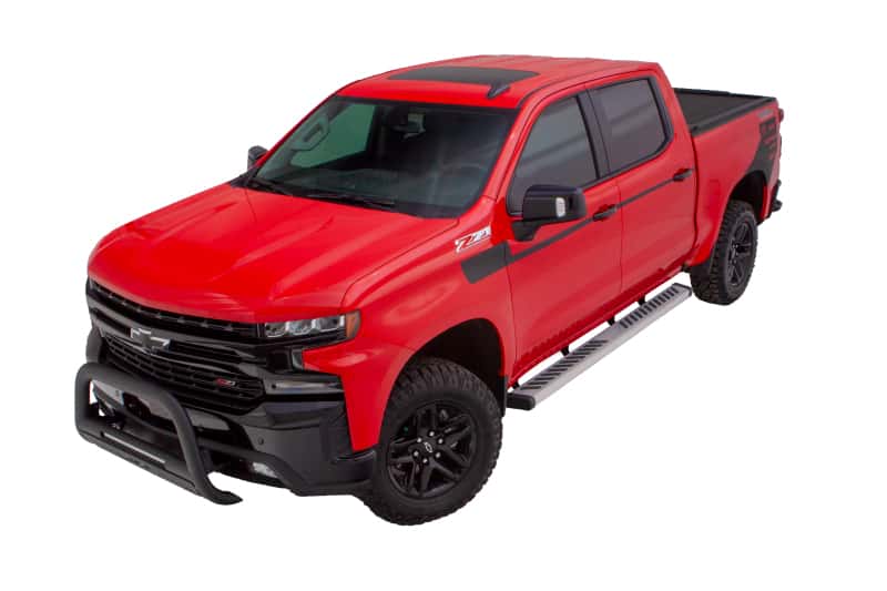 LUND — Lund 2019 Chevy Silverado 1500 Crew Cab Summit Ridge 2.0 Running Boards - Stainless
SUMMIT RIDGE 2.0 STA
Running Board - view 3