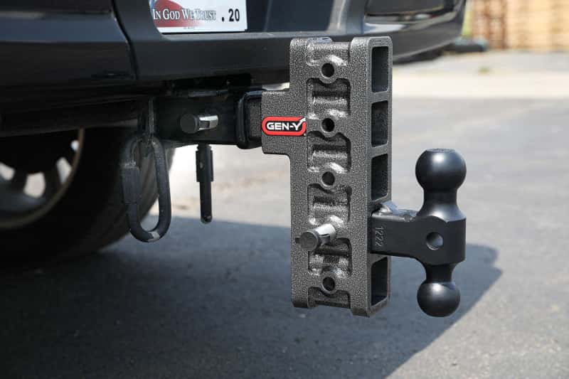 GEN-Y Hitch — Gen-Y Mega Duty 2in Shank 12.5in Drop 10K Hitch w/GH-031 Dual-Ball/GH-032 Pintle Lock
Drop Hitch - view 5