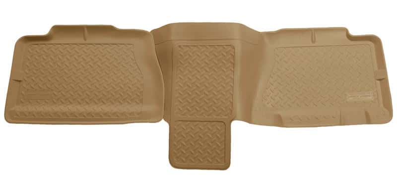 Husky Liners — Husky Liners 01-06 Chevy Suburban/Yukon XL/Denali XL Classic Style 2nd Row Tan Floor Liners - view 2