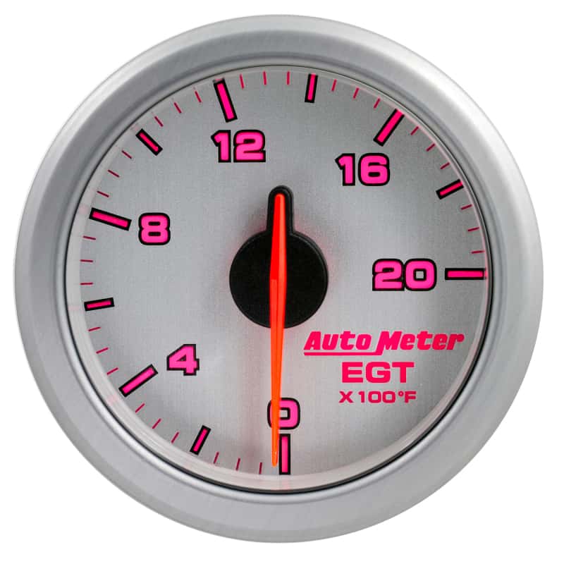 AutoMeter — Autometer Airdrive 2-1/16in EGT Gauge 0-2000 Degrees F - Silver
GA 2" EGT ARDRV SLVR - view 12