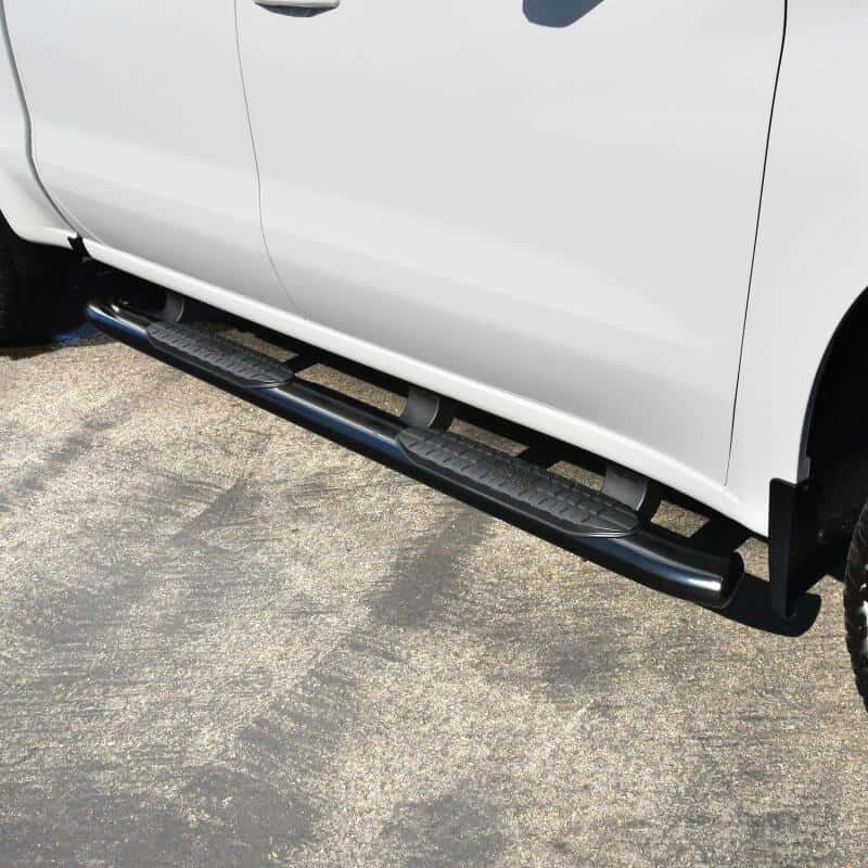 Westin — Westin 2019 Chevrolet Silverado/Sierra 1500 Crew Cab Non LD PRO TRAXX 5 Oval Nerf Step Bars - Black
Nerf/Step Bar - view 6
