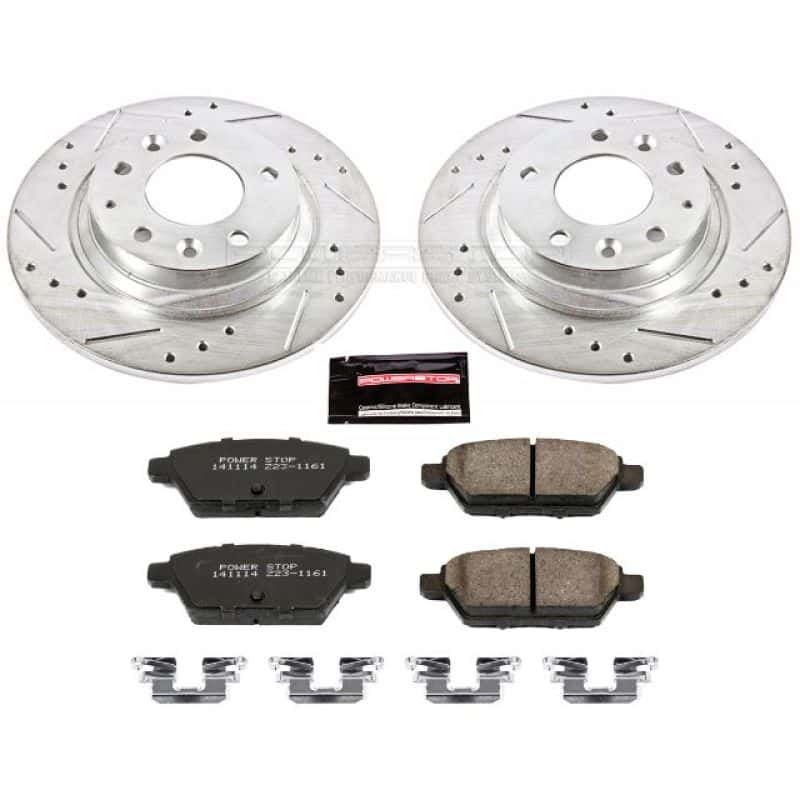 PowerStop — Power Stop 06-12 Ford Fusion Rear Z23 Evolution Sport Brake Kit - view 1