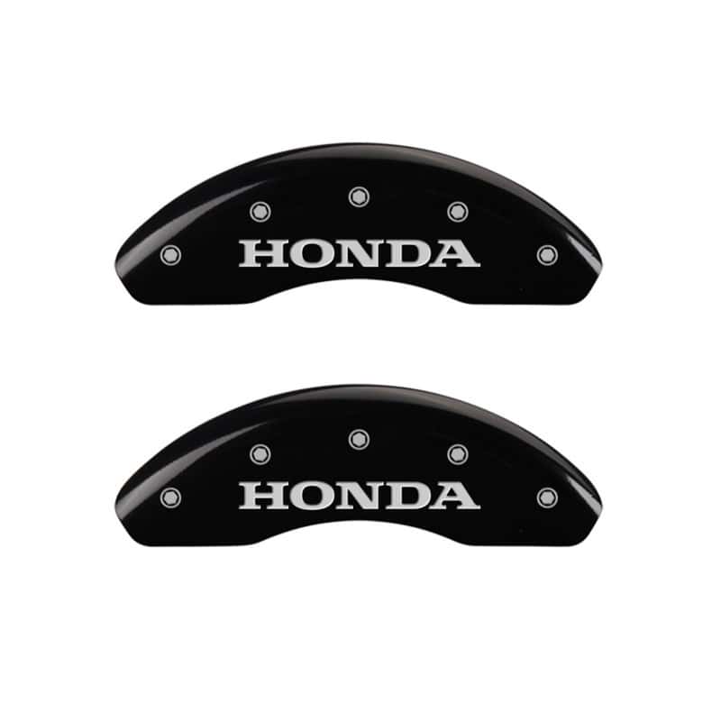 MGP — MGP Front set 2 Caliper Covers Engraved Front Honda Black finish silver ch
Caliper Covers - view 1