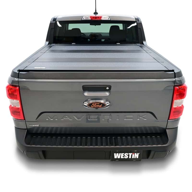 Westin — Westin 22-26 Ford Maverick 4WD 4ft. 6in. Bed Hard Tri-Fold Tonneau Cover - Black
HT-F Tonneau Cover - view 7