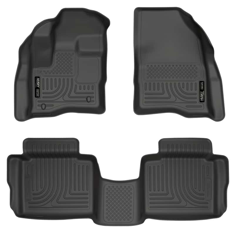 Husky Liners — Husky Liners 10-13 Ford Taurus WeatherBeater Combo Black Floor Liners
Floor Liners - view 1
