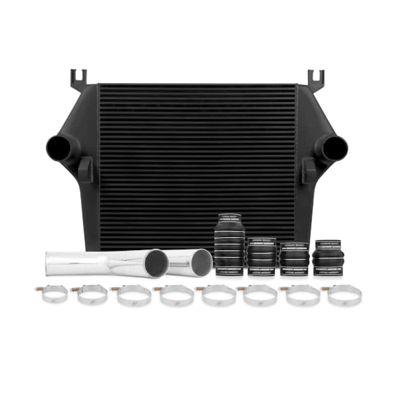 Mishimoto — Mishimoto 03-07 Dodge 5.9L Cummins Intercooler Kit w/ Pipes (Black) - view 2
