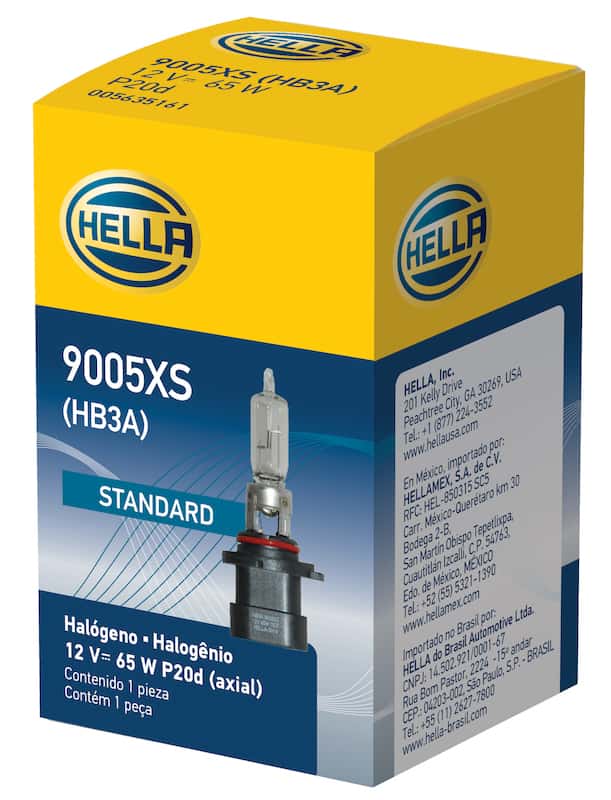 Hella — Hella Bulb 9005Xs/Hb3A 12V 65W P20D T4
9005XS Halogen Bulb - view 9