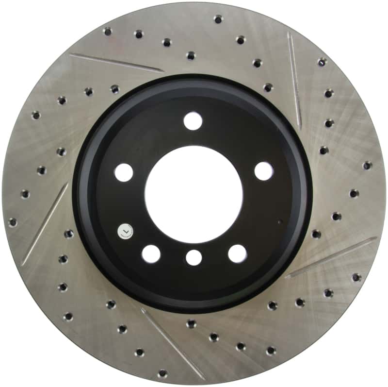 Stoptech — StopTech 07-09 BMW 335 (E90/E92/E93) Slotted & Drilled Left Front Rotor
Slot/Drill Rotor - view 7