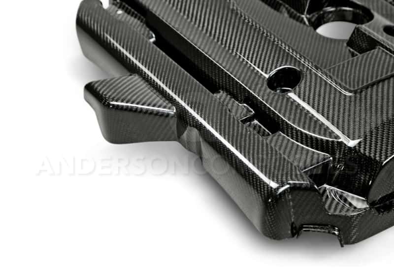 Anderson Composites — Anderson Composites 15-16 Ford Mustang Eco Boost Engine Cover - view 6