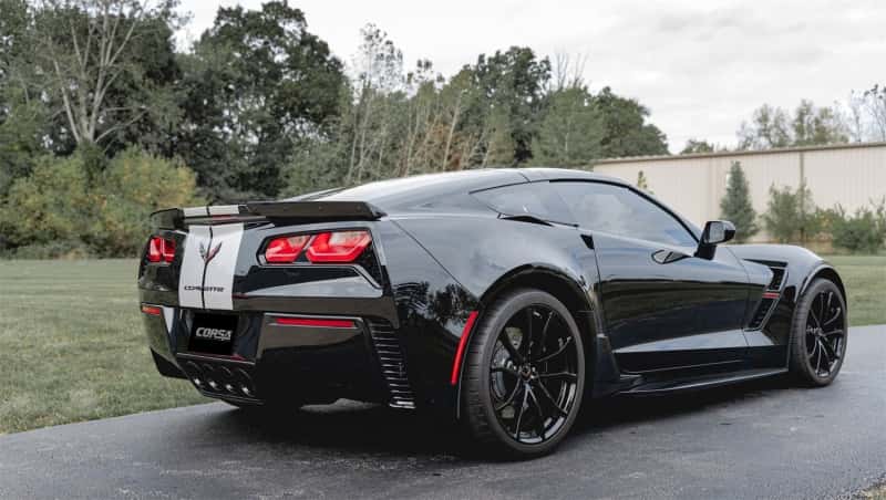 CORSA Performance — Corsa 2015-2019 Chevrolet Corvette C7 Z06 6.2L 2.75in Xtreme Axle-Back w/ Dual NPP & Quad Black Tips
Exhaust - view 8