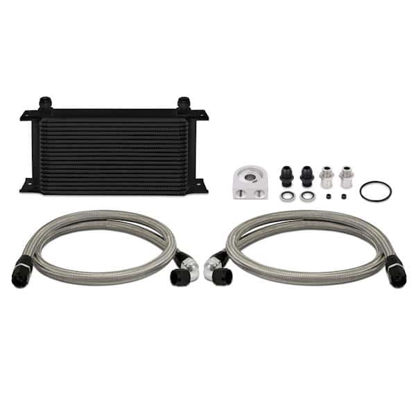 Mishimoto — Mishimoto Universal 19 Row Oil Cooler Kit - Black - view 3