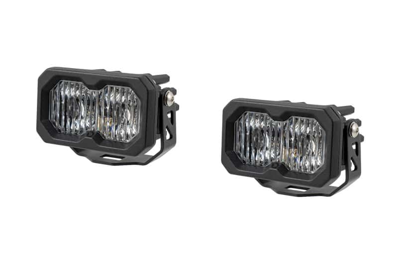Diode Dynamics — Diode Dynamics C2 2.0 Pro White SAE Fog/Wide Standard ABL (pair) - view 1