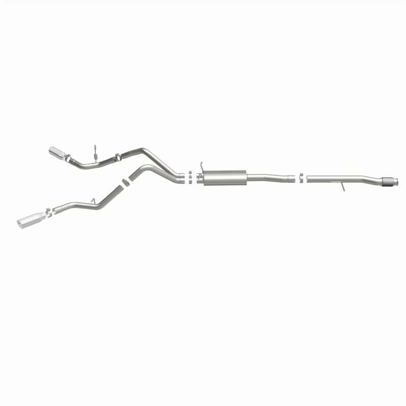 Magnaflow — Magnaflow 14 Chev Silverado V8 5.3L CC/EC Cab Dual Split Behind Rear Tires Exit SS Cat Back Perf Exh
Cat-Back - view 32