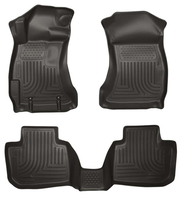 Husky Liners — Husky Liners 14 Subaru Forester Weatherbeater Black Front & 2nd Seat Floor Liners
Floor Liners - view 3