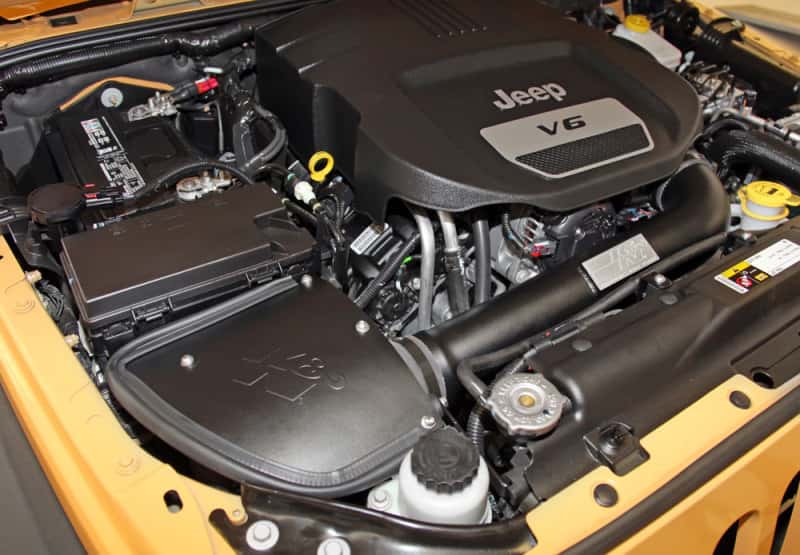 K&N Engineering — K&N 71 Series Performance Intake Kit for 12-18 Jeep Wrangler 3.6L V6 (12-15 CARB Approved)
Performance Air Inta
Air Intake System - view 7