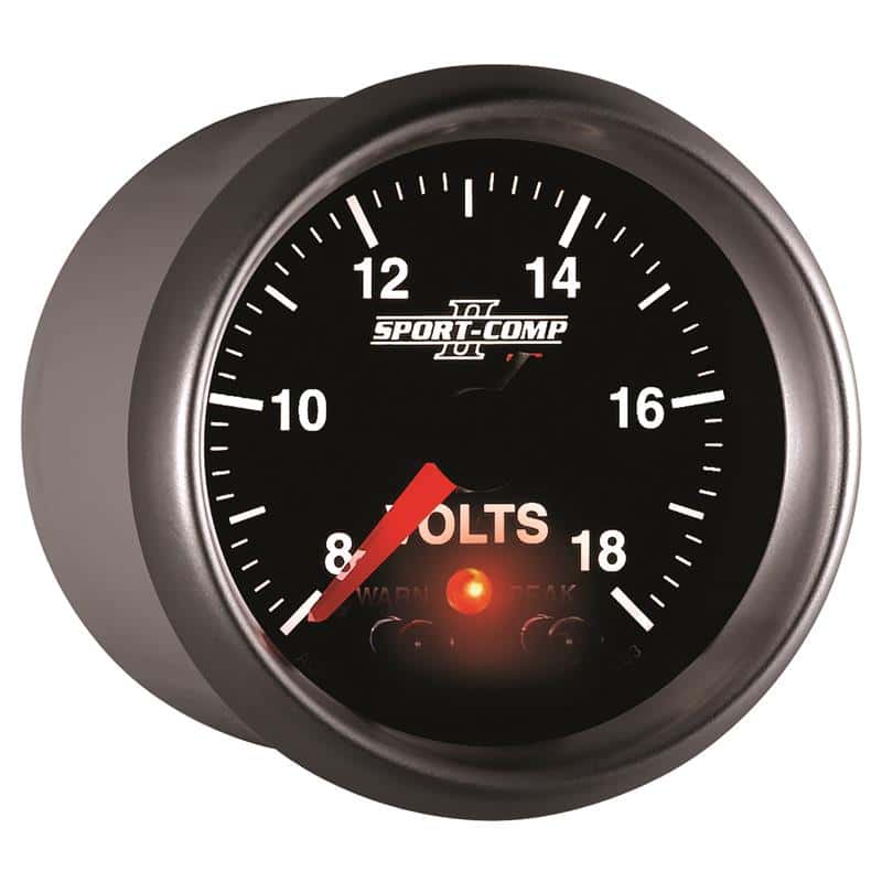 AutoMeter — Autometer Sport-Comp II 2-1/16in Digital Voltmeter Gauge - 18V
2-1/16" VOLTMETER, 8 - view 7