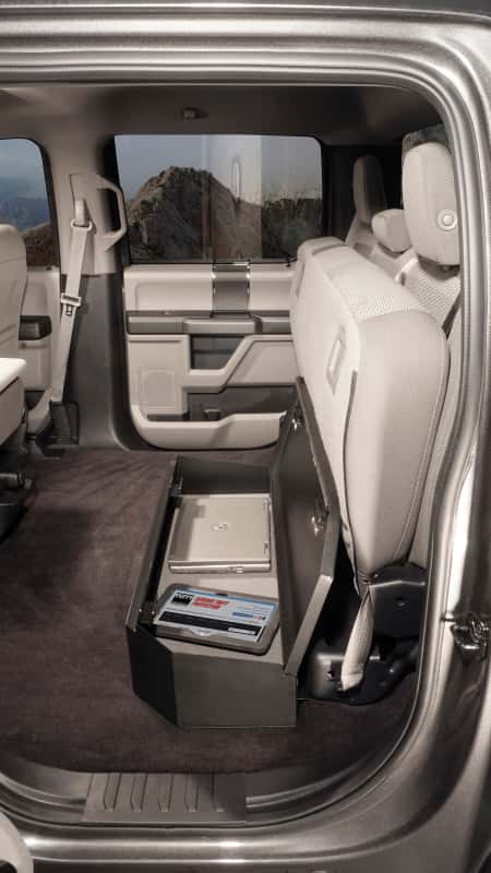 Tuffy Products — Tuffy Underseat Lockbox 2/3 Length W/ Keyed Lock For Ford Fseries Supercrew
Lockbox - view 12
