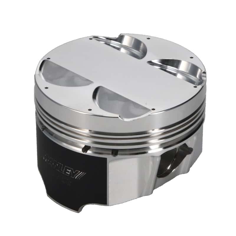 Manley Performance — Manley Mitsubishi Evo VIII/IX 4G63/4G63T 86mm Bore 10.0:1 Comp Ratio -2.5cc Flat Top T/T Piston Set
Piston Set - view 2