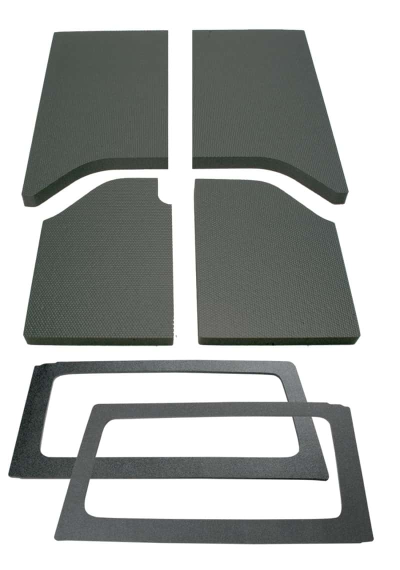 DEI — DEI 11-18 Jeep Wrangler JK 2-Door Boom Mat Complete Headliner Kit - 6 Piece - Gray
Sound Dampening Kit - view 9