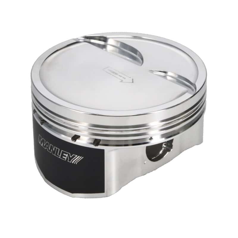 Manley Performance — Manley Small Block Chevy LS Series 4.030in Bore 1.304in CD -10cc Dish Platinum Series Pistons - E/D
Piston Set - view 7