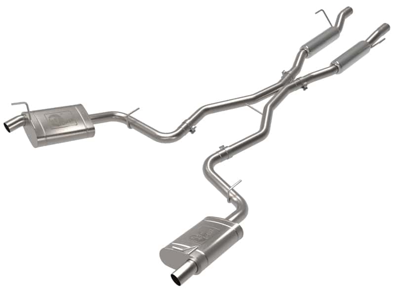 aFe — aFe Vulcan Series 2.24in SS Cat-Back Exhaust 21-23 Jeep Grand Cherokee L V8 5.7L
Cat-Back Exhaust - view 1