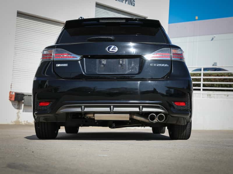 aFe — aFe POWER Takeda 2in to 2-1 304 SS Cat-Back Exhaust w/ Polished Tips 11-17 Lexus CT200h 1.8L
Cat-Back Exhaust - view 3